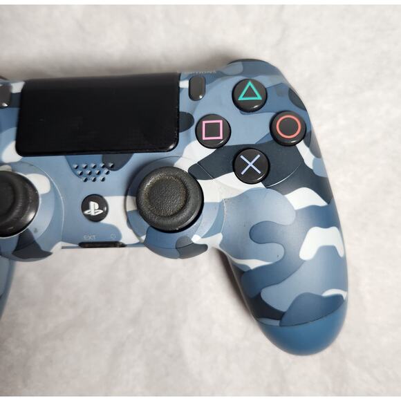 PlayStation DualShock 4 Wireless Controller Blue Camo (PS4, PS TV) Preowned - Picture 3 of 7